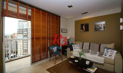 Apartamento à venda, 98 m² por R$ 1.530.000,00 - Gonzaga - Santos/SP