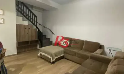 Casa com 3 dormitórios à venda, 84 m² por R$ 390.000 - Vila Melo - São Vicente/SP