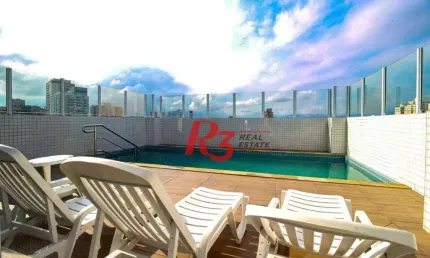 Apartamento com 2 quartos à venda na Rua Marcelo Ribeiro de Mendonça, 85, Ponta da Praia, Santos