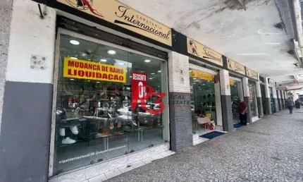 Loja para alugar, 260 m² por R$ 17.000,00/mês - Centro - Santos/SP