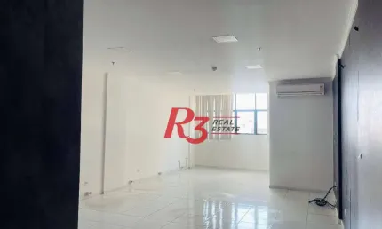 Sala para alugar, 55 m² por R$ 2.500,00/mês - Centro - Santos/SP