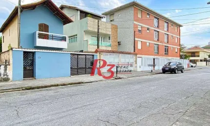 Sobrado com 3 dormitórios à venda, 360 m² por R$ 1.000.000,00 - Estuário - Santos/SP