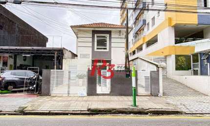 Sala comercial com 4 salas para alugar na Avenida Doutor Bernardino de Campos, 387, Campo Grande, Santos