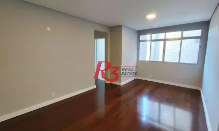 Apartamento à venda, 90 m² por R$ 490.000,00 - Campo Grande - Santos/SP