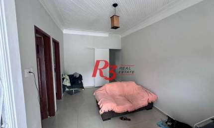 Casa com 2 dormitórios à venda, 60 m² por R$ 400.000,00 - Macuco - Santos/SP