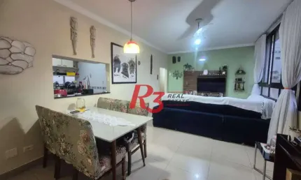 Apartamento à venda, 110 m² por r$ 620.000,00 - gonzaga - santos/sp