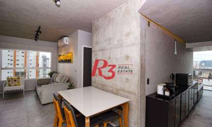 Apartamento à venda, 72 m² por R$ 980.000,00 - Embaré - Santos/SP