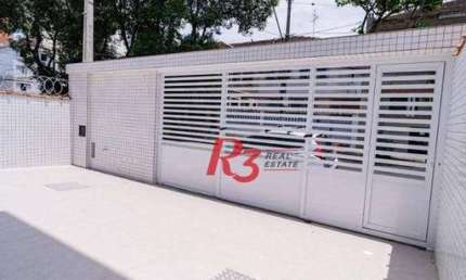 Casa com 3 dormitórios à venda, 111 m² por R$ 1.120.000,00 - Campo Grande - Santos/SP