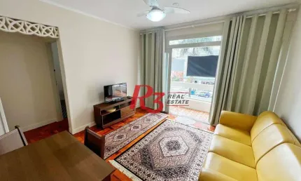 Apartamento com 3 dormitórios à venda, 90 m² por r$ 620.000,00 - gonzaga - santos/sp