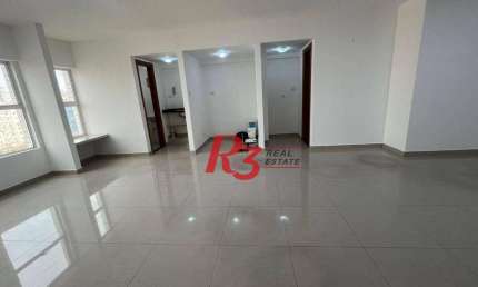 Sala, 51 m² - venda por R$ 350.000,00 ou aluguel por R$ 3.000,00/mês - Aparecida - Santos/SP
