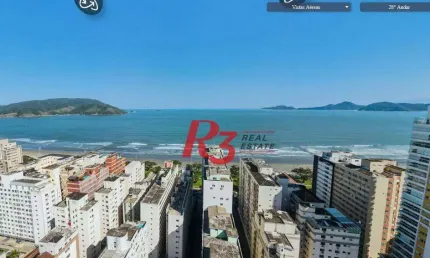 Apartamento com vista panoramica para o mar no embare
