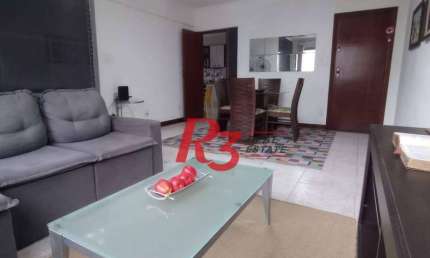 Apartamento com 2 dormitórios, 116 m² - venda por R$ 756.000,00 ou aluguel por R$ 6.500,00/mês - Ponta da Praia - Santos/SP