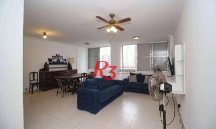 Apartamento com 3 dormitórios à venda, 110 m² por R$ 660.000,00 - José Menino - Santos/SP