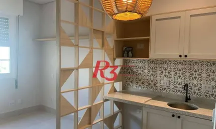Studio à venda, 28 m² por R$ 340.000,00 - Ponta da Praia - Santos/SP