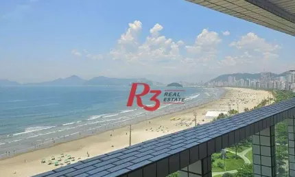 Apartamento com 3 dormitórios à venda, 134 m² por R$ 850.000,00 - Embaré - Santos/SP