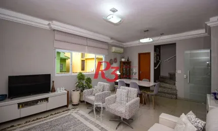 Casa à venda, 136 m² por R$ 1.150.000,00 - Gonzaga - Santos/SP