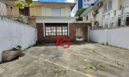 R3 REAL ESTATE VENDE! Sobrado com 3 dormitórios, 346 m² por R$ 4.640.000 - Boqueirão - Santos/SP