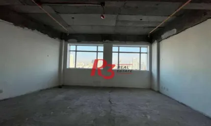 Sala para alugar, 48 m² por r$ 3.200,02/mês - vila matias - santos/sp