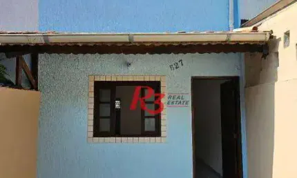 Sobrado com 2 dormitórios à venda, 69 m² por r$ 320.000,00 - chico de paula - santos/sp