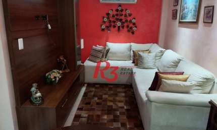 Village à venda, 100 m² por R$ 620.000,00 - Macuco - Santos/SP