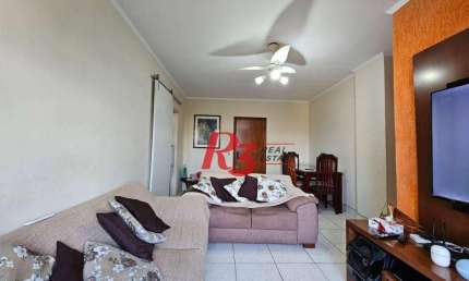Apartamento com 2 dormitórios à venda, 94 m² por R$ 532.000,00 - Marapé - Santos/SP