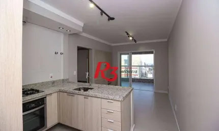Apartamento com 2 dormitórios para alugar, 65 m² por R$ 6.900,00/mês - Vila Rica - Santos/SP