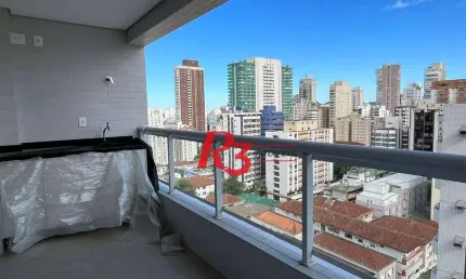 Apartamento com 2 dormitórios à venda, 74 m² por R$ 1.100.000,00 - Boqueirão - Santos/SP