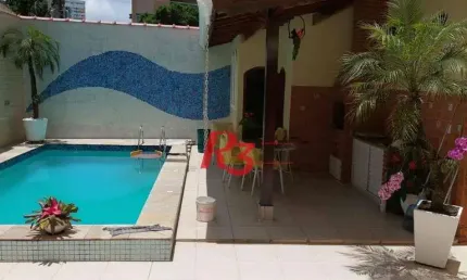 Sobrado á venda 3 quartos 2 suítes piscina churrasqueira 5 vgs boqueirão.