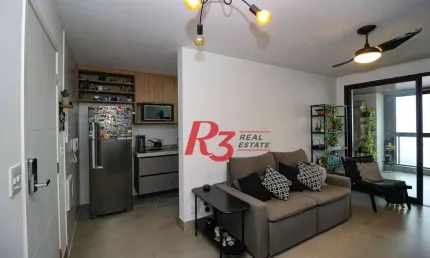 Apartamento à venda, 83 m² por R$ 1.330.000,00 - Boqueirão - Santos/SP