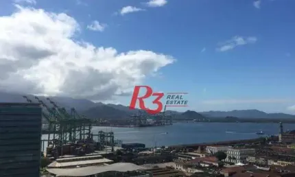 Sala comercial com 2 salas à venda na Rua Visconde de Embaré, 230, Valongo, Santos