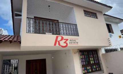 Sobrado com 3 quartos à venda, 260 m² por R$ 800.000 - Centro - São Vicente/SP