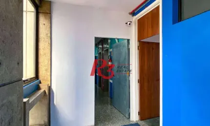 Sala para alugar, 100 m² por r$ 6.200,02/mês - gonzaga - santos/sp