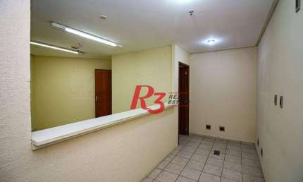 Sala para alugar, 54 m² por R$ 2.800,02/mês - Vila Nova - Santos/SP