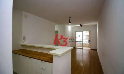 Apartamento com 3 dormitórios à venda, 77 m² por r$ 650.000,00 - ponta da praia - santos/sp