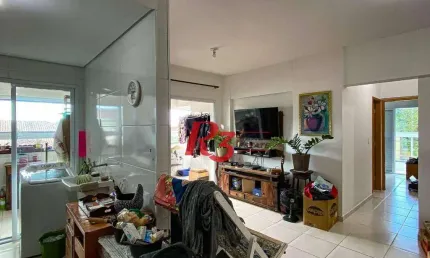 Apartamento com 2 dormitórios à venda, 72 m² por R$ 590.000,00 - Macuco - Santos/SP