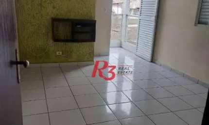 R3 REAL ESTATE VENDE! Apartamento com 2 dormitórios, suíte com sacada à venda, 74 m² por R$ 270.000 - Parque São Vicente - São Vicente/SP