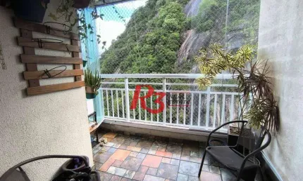 Apartamento com 2 dormitórios à venda, 84 m² por R$ 650.000,00 - Marapé - Santos/SP