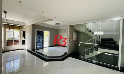 Casa com 5 dormitórios à venda, 400 m² por R$ 1.800.000,00 - Boqueirão - Santos/SP
