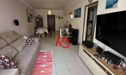 Apartamento com 2 dormitórios à venda, 101 m² por R$ 550.000,00 - Pompéia - Santos/SP