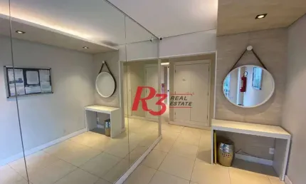 Apartamento com 2 dormitórios à venda, 40 m² por R$ 295.000,00 - Castelo - Santos/SP