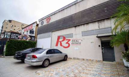 Galpão, 2757 m² - venda por R$ 24.000.000,00 ou aluguel por R$ 135.860,48/mês - Campo Grande - Santos/SP