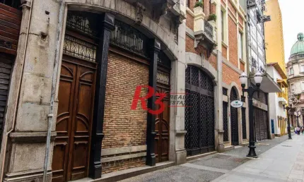 Sala para alugar, 300 m² por r$ 15.344,89/mês - centro - santos/sp