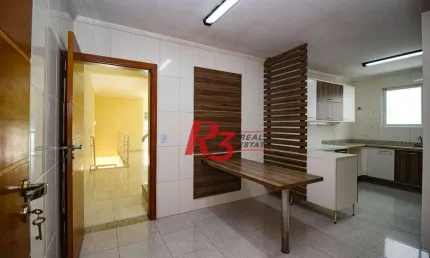 Casa com 4 dormitórios para alugar, 320 m² por R$ 10.000,00/mês - Gonzaga - Santos/SP