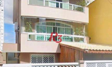 Casa à venda, 286 m² por R$ 3.890.000,00 - Embaré - Santos/SP