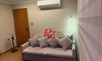 Apartamento com 2 dormitórios à venda, 77 m² por R$ 420.000,00 - Vila Matias - Santos/SP