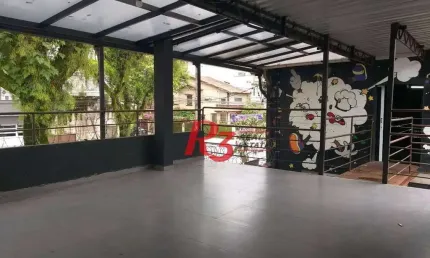 Sobrado para alugar, 195 m² por R$ 11.000,00/mês - Vila Belmiro - Santos/SP