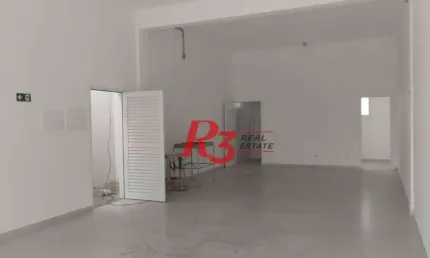 Ponto comercial com 1 sala para alugar na Avenida Jovino de Mello, 105, Areia Branca, Santos