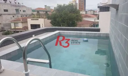 SOBREPOSTA DUPLEX SUPERIOR NOVINHA!  CASA 1 -À VENDA, 155 m² por R$ 1.175.000 - Embaré - Santos/SP
