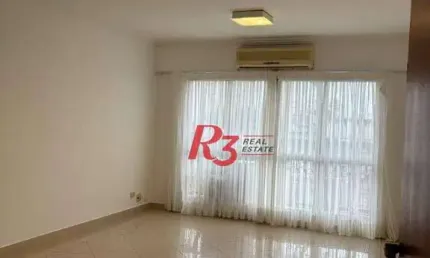 Apartamento com 3 dormitórios à venda, 138 m² por R$ 950.000,00 - Ponta da Praia - Santos/SP