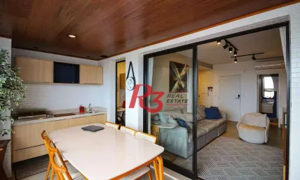 Apartamento com 2 quartos à venda, 63 m² por r$ 1.808.000 - boqueirão - santos/sp